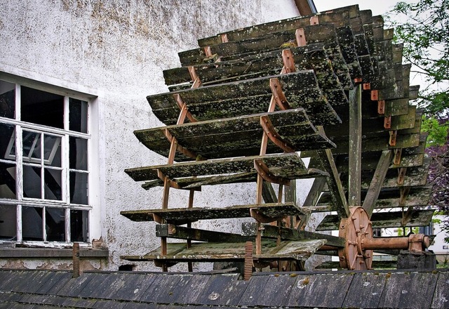 Im Zuge geplanter Bauvorhaben bleibt d...ge Kaucher-Mhle als Denkmal erhalten.  | Foto: Paul Eischet