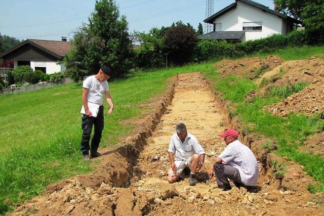 Keine nennenswerten archäologischen Befunde im Baugebiet Bühl III