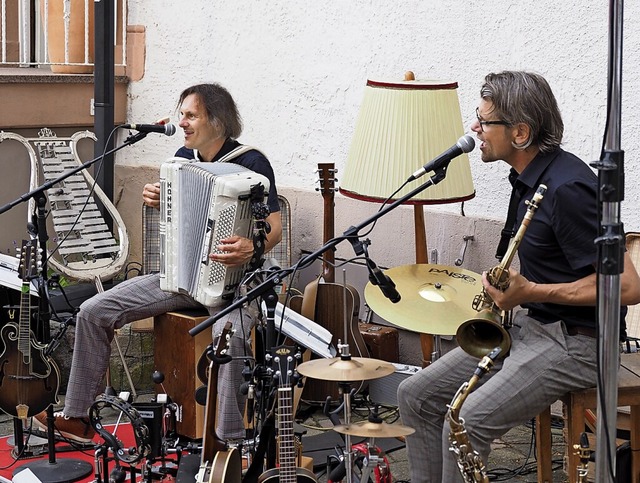 Jrgen Schindler (l.) und  Markus Kaufmann sind Southern Breeze.  | Foto: Michael Haberer