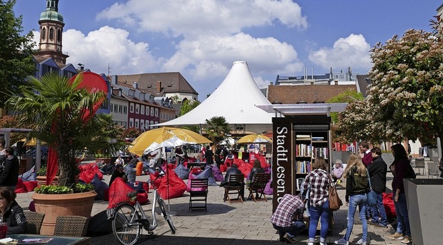 Nach einem Jahr Corona-Zwangspause kehrt &#8222;Stadtlesen&#8220; wieder zurck  | Foto: Helmut Seller