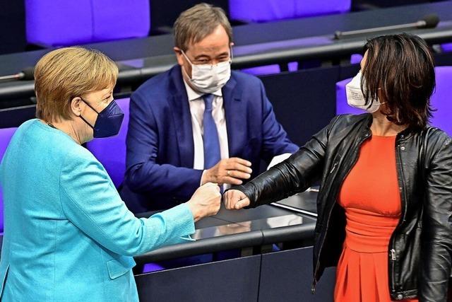 Merkels letzte Erklrung vor dem Bundestag