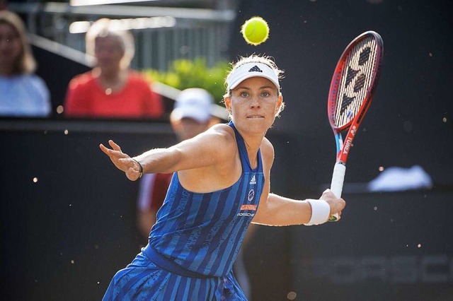 Angelique Kerber im Halbfinale des Bad Homburg Open.  | Foto: Sebastian Gollnow (dpa)