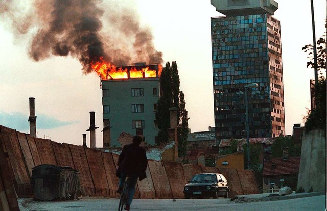 Krieg aus dem Balkan: 1995 wird ein Ho... jugoslawischen Staatsverband erklrt.  | Foto: Anja Niedrighaus