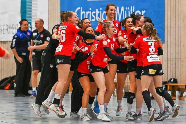 Packender Handballsport in Freiburg: die Red Sparrows  | Foto: Achim Keller