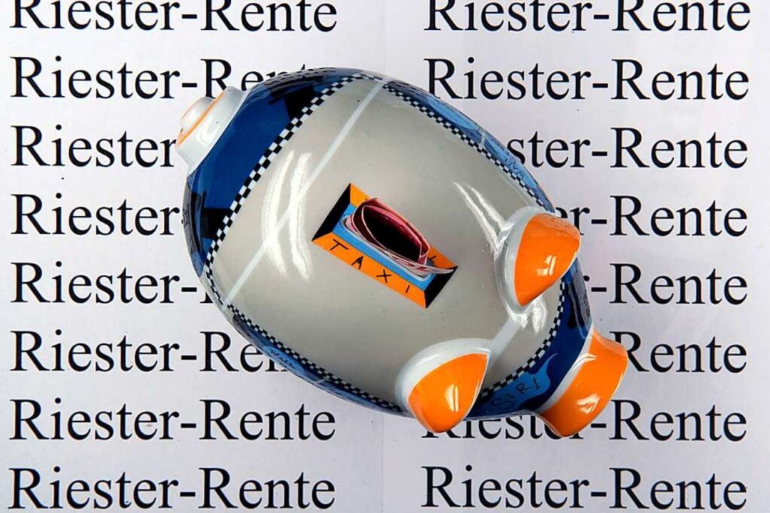 Ratgeber Wann Man Die Riester Rente Kundigen Sollte Wirtschaft Badische Zeitung