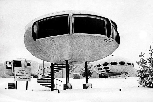Im Jahr 1976 ist in Freiburg-Landwasser ein architektonisches Ufo gelandet