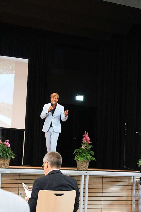 Hansy Vogt moderierte  | Foto: Martin Klabund