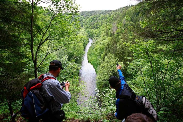 Wandern in der Wutachschlucht   | Foto:  DPA Deutsche Presse-Agentur GmbH