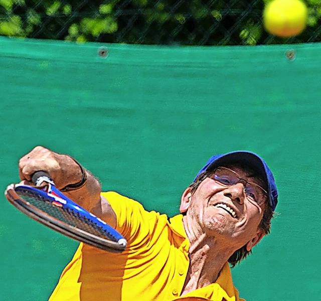 Christoff Busse hatte Pech im Tie-Break  | Foto: Wolfgang Scheu