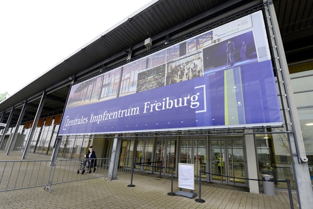 Hier kann geimpft werden: In Freiburg sind viele Termine frei.  | Foto: Ingo Schneider