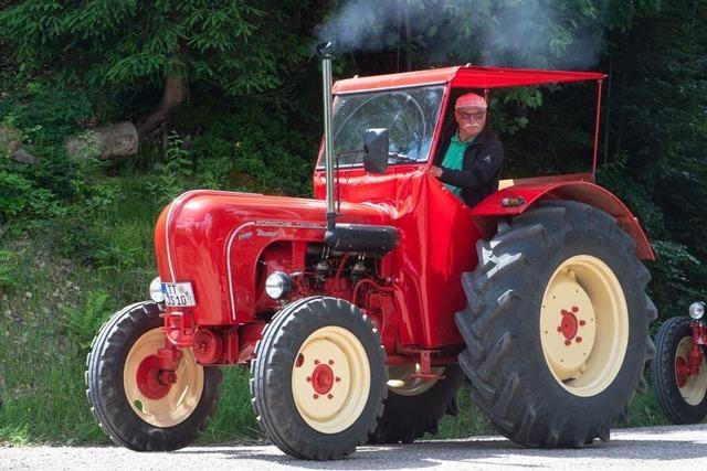 Fotos: Traktor-Freunde aus ganz Baden-Wrttemberg treffen sich im Hochschwarzwald