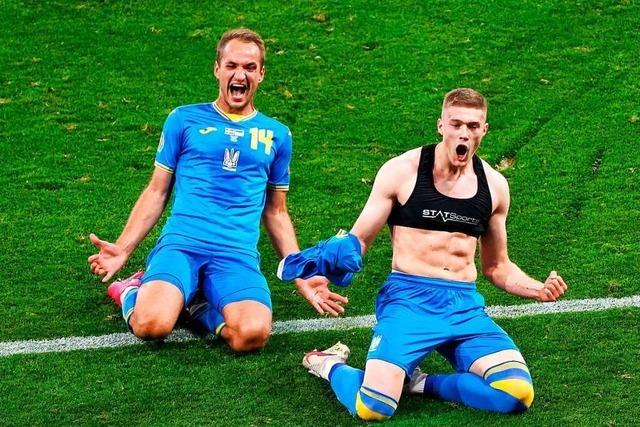 Die Ukraine gewinnt gegen Schweden mit 2:1 nach Verlängerung