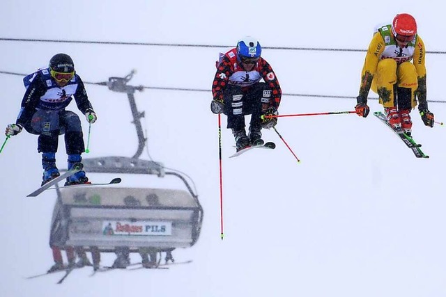 Den Kostenaufwand  fr den Skicross-We... etwas mehr als 60000 Euro begrenzen.   | Foto: Patrick Seeger