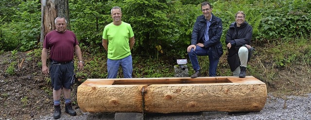 Das neue dlandbrnnle wurde in Beisei...;Aktiver Hotzenwald&#8220; eingeweiht.  | Foto: Christiane Sahli