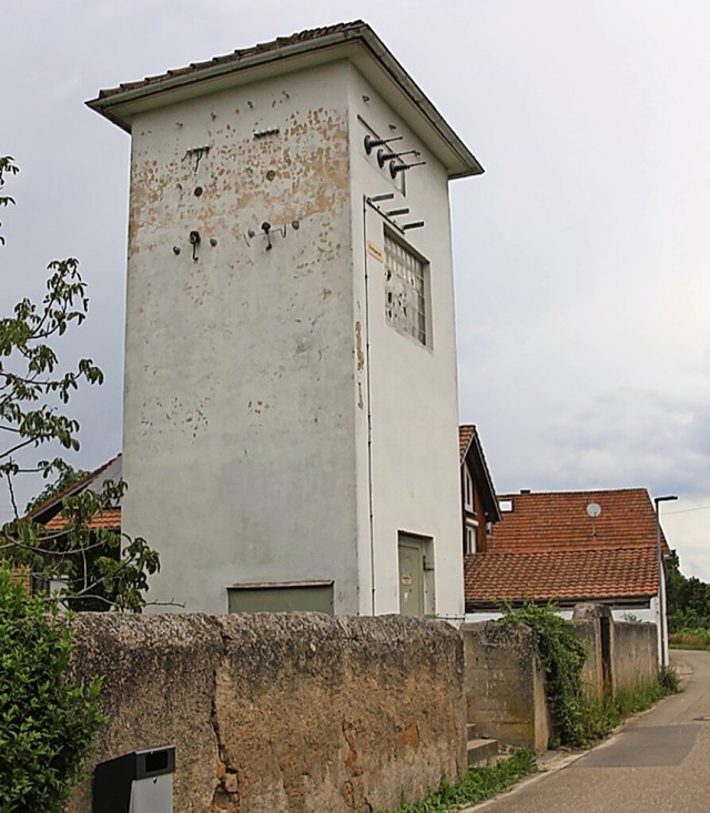 Die ehemalige Umspannstation im Dmmle   | Foto: Christiane Franz