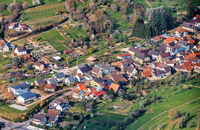 Einst eigenstndig, seit 1971 ein Ortsteil von Ettenheim: Das ist Wallburg.  | Foto: Martin Bildstein copyright