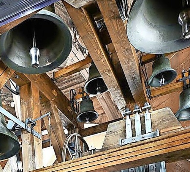 Blick in den Glockenstuhl  | Foto: Ingo Schneider