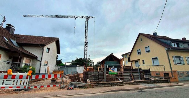 An zahlreichen Stellen  werden  neue H...kten regt sich im Gemeinderat Skepsis.  | Foto: Julius Wilhelm Steckmeister