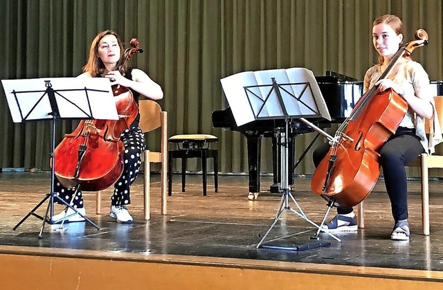 Die Jugendmusikschule gab ihr erstes Konzert nach der Zwangspause.  | Foto: privat