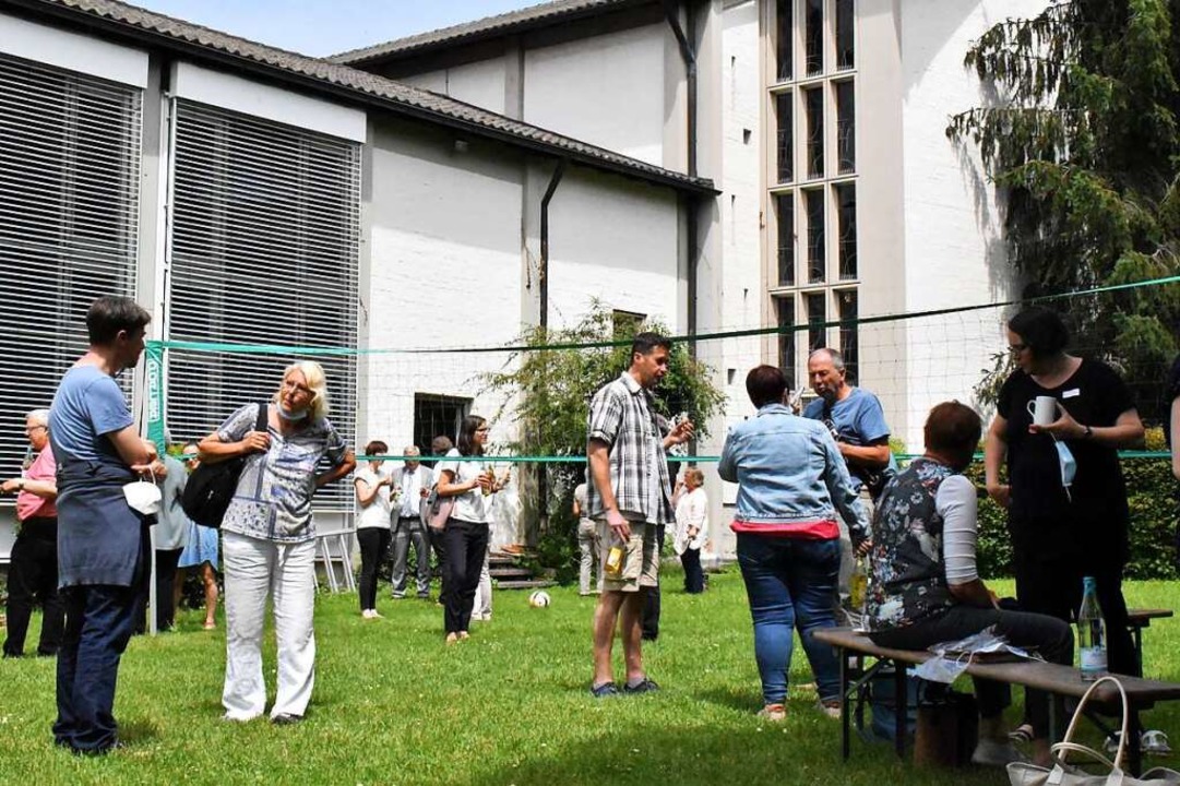 Tiefe Gesprche ber die Zukunft der Kirche beid er Bezirkssynode.  | Foto: Thomas Loisl Mink