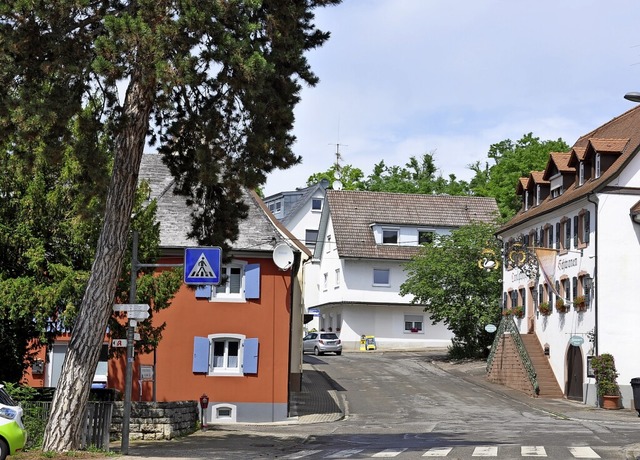In der Ortsmitte von Bad Bellingen ste...fr dann auch einen hohen Wrmebedarf.  | Foto: Jutta Schtz