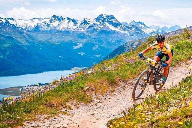 Mountainbikerin Adelheid Morath gewinnt den Engadin Bike Giro
