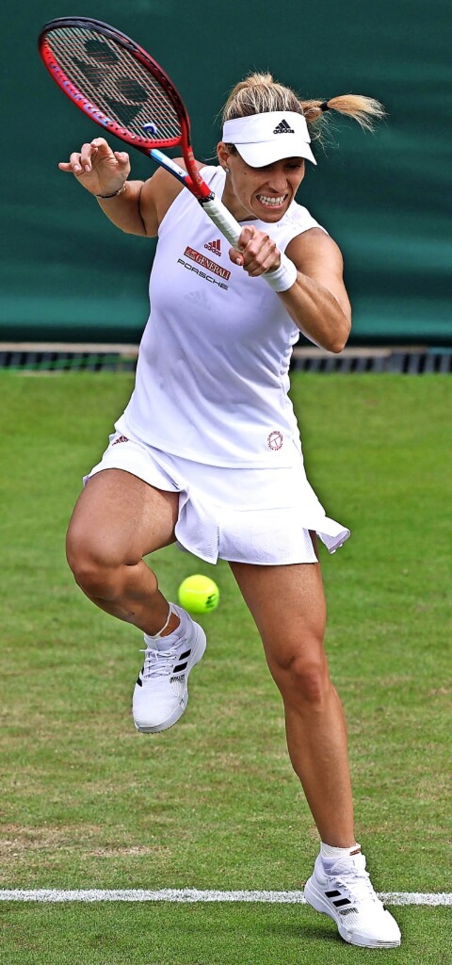 Angelique Kerber in Aktion  | Foto: ADRIAN DENNIS (AFP)