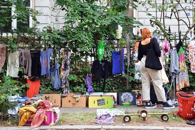 Fotos: Ein Rundgang ber den Wiehremer Nachbarschaftsflohmarkt
