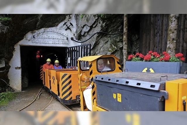 Fhrungen im Bergwerk Finstergrund in Wieden