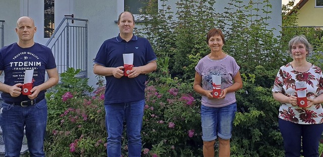 Ehrungen beim DRK Kiechlinsbergen (von...n (45) und  Adelheid Deichmller (25).  | Foto: DRK Kiechlinsbergen