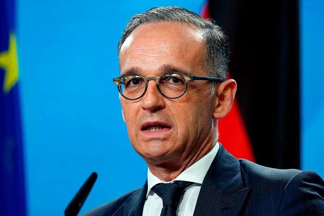 Auenminister Heiko Maas hat sich fr ...chland ein Impfangebot bekommen haben.  | Foto: MICHAEL SOHN (AFP)