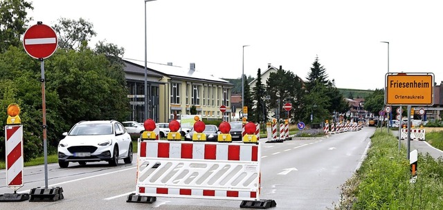 Wer von Offenburg nach Lahr will, wird...auf eine Umleitungsstrecke geschickt.   | Foto: Heidi Fel