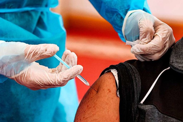Durch die Impfungen sind ein Groteil ...ers vulnerablen Gruppen nun geschtzt.  | Foto: SAID KHATIB (AFP)