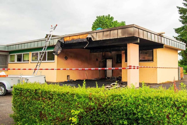 Im katholischen Kindergarten in Kappel hat es am Donnerstag gebrannt.  | Foto: Olaf Michel