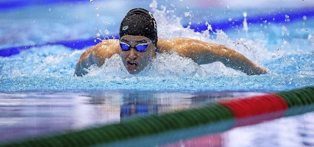 Am 24. Juli startet Yusra Mardini bei ...kio im Vorlauf ber 100 Meter Delfin.   | Foto: Tilo Wiedensohler via www.imago-images.de