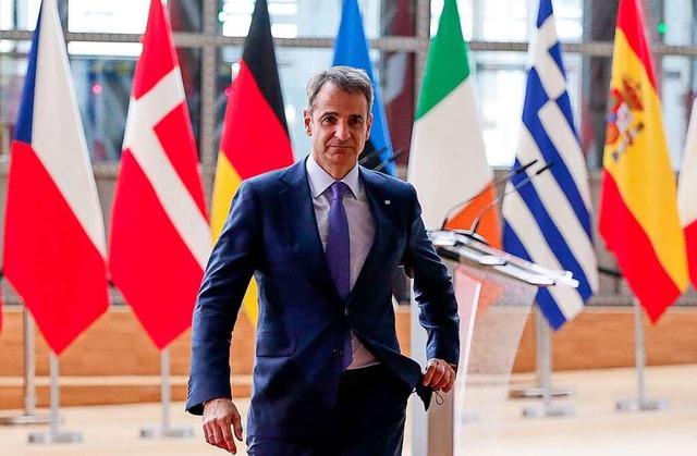 Kyriakos Mitsotakis  | Foto: ARIS OIKONOMOU (AFP)