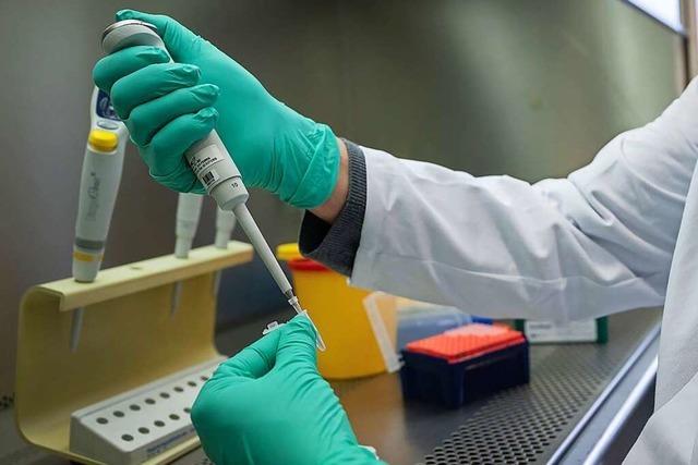 Die PCR-Teststelle an der Freiburg Messe schliet Ende Juli
