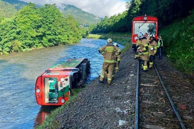 Zug stürzt in Fluss: Mehr als ein Dutzend Verletzte in Österreich