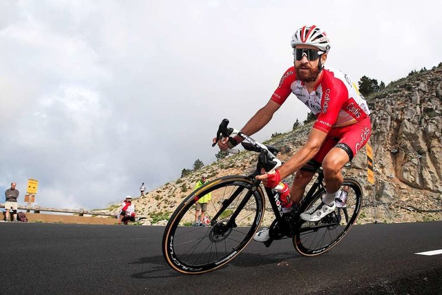 Simon Geschke whrend der 11. Tour-Etappe  | Foto: Roth (dpa)