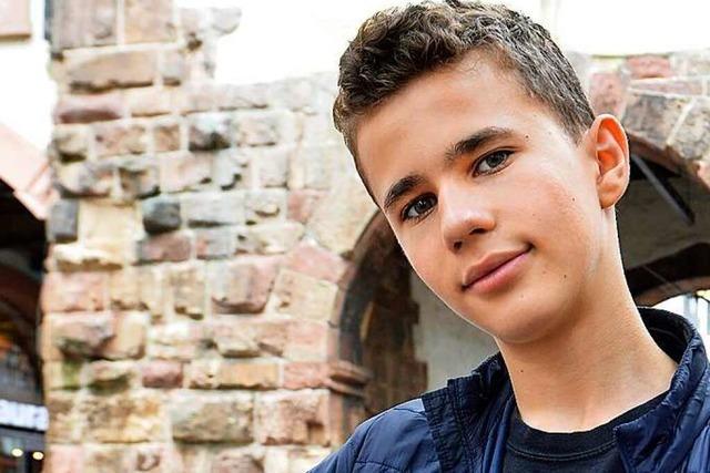 Der 13-jährige Freiburger Finn Tindall ist Musikpreisträger