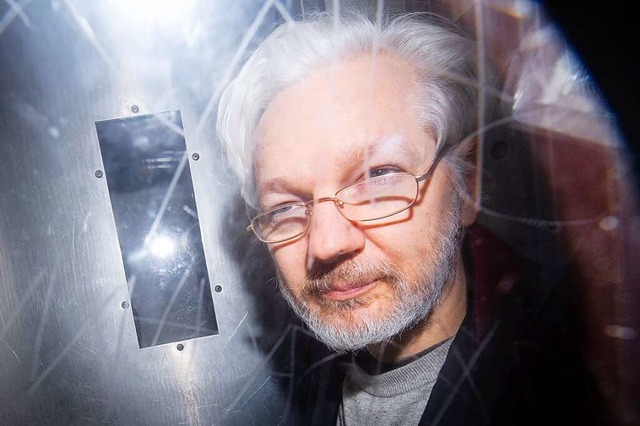 Julian Assange (Foto vom Januar 2020)  | Foto: Dominic Lipinski (dpa)