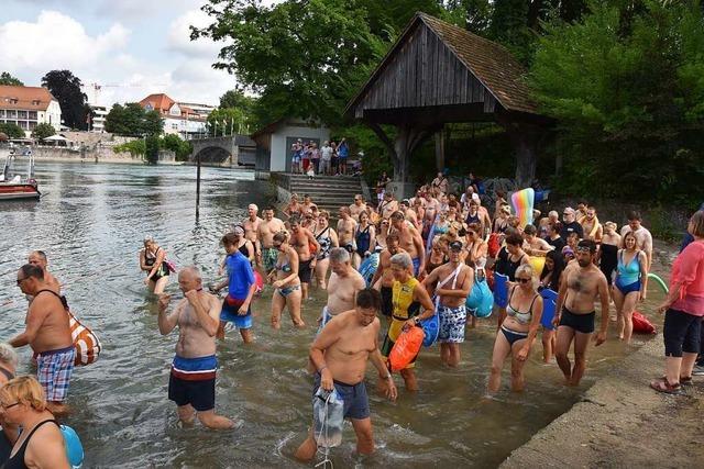 Rheinfelder Rheinschwimmen muss verschoben werden