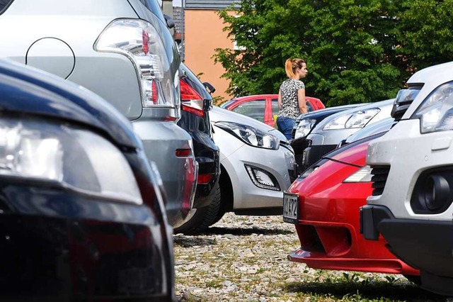 Die Parkraumbewirtschaftung in Lrrach soll ausgeweitet werden.  | Foto: Jonas Hirt