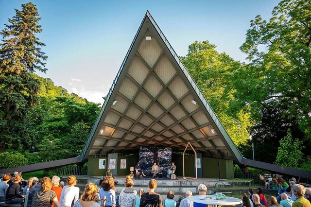 Die Erffnung des  Festivals &#8222;We...im Musikpavillon im Stadtgarten statt.  | Foto: Marc Doradzillo