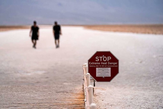 In Death Valley wurden vergangne Woche ber 54 Grad gemessen  | Foto: John Locher (dpa)