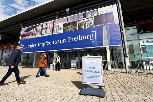 Das Impfen ohne Termin im Freiburger Impfzentrum läuft weiter