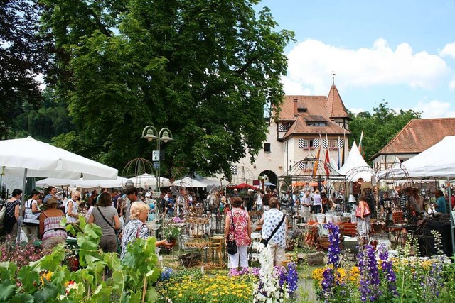 Impressionen von der Gartenmesse Diga rund ums Schloss Beuggen  bei Rheinfelden  | Foto: Sma Maier