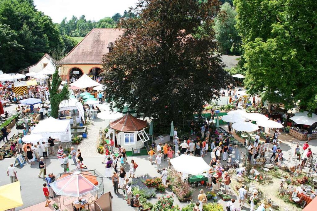 Gartenmesse Diga auf Schloss Beuggen bei Rheinfelden PRAnzeige