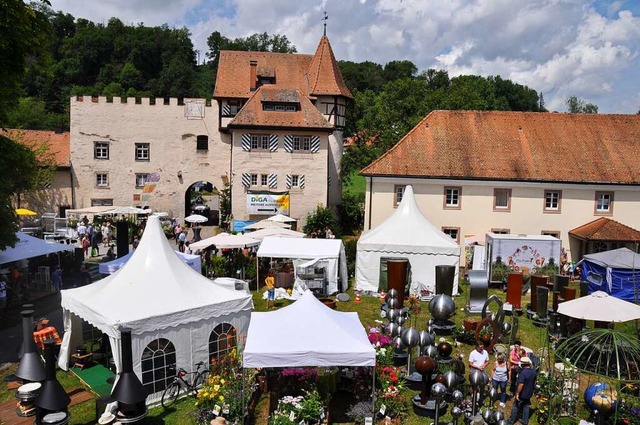 Impressionen von der Gartenmesse Diga rund ums Schloss Beuggen  bei Rheinfelden  | Foto: SMa Maier Veranstaltungs GmbH