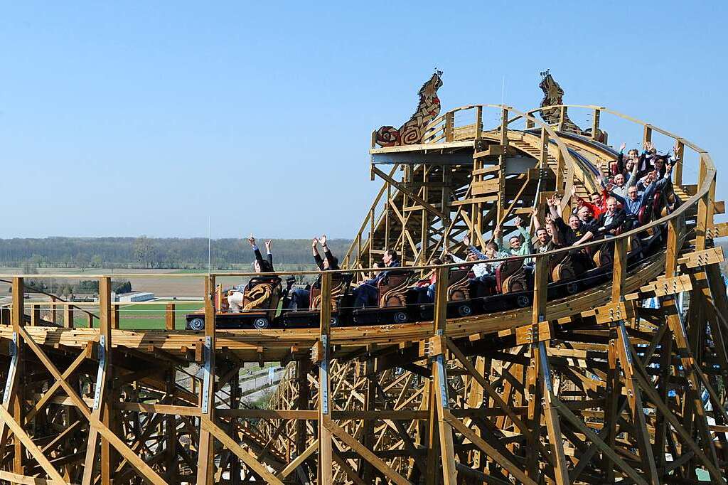 Ist die WodanAchterbahn im EuropaPark zu laut? Rust